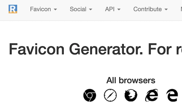 Favicon Generator