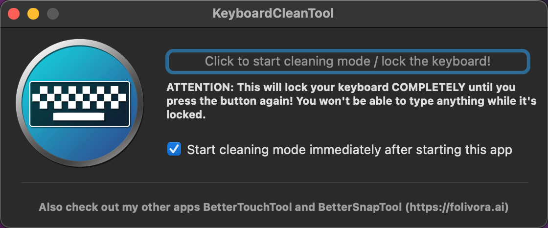 KeyboardCleanTool